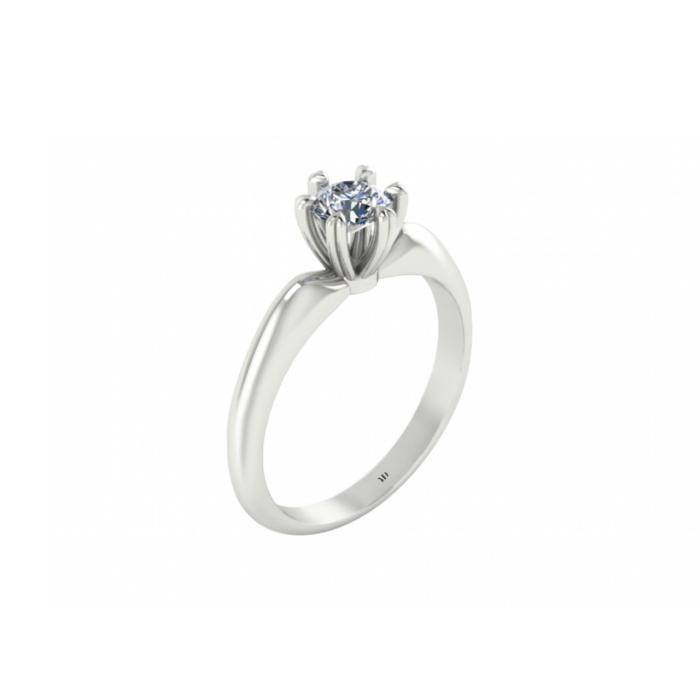 Кольцо для помолвки из золота с бриллиантом “Beauty” RYD011