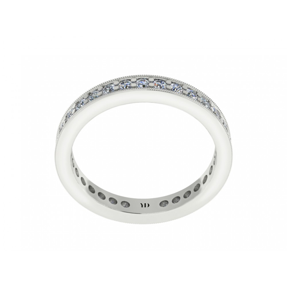 Помолвочное кольцо с россыпью бриллиантов "31th Century"