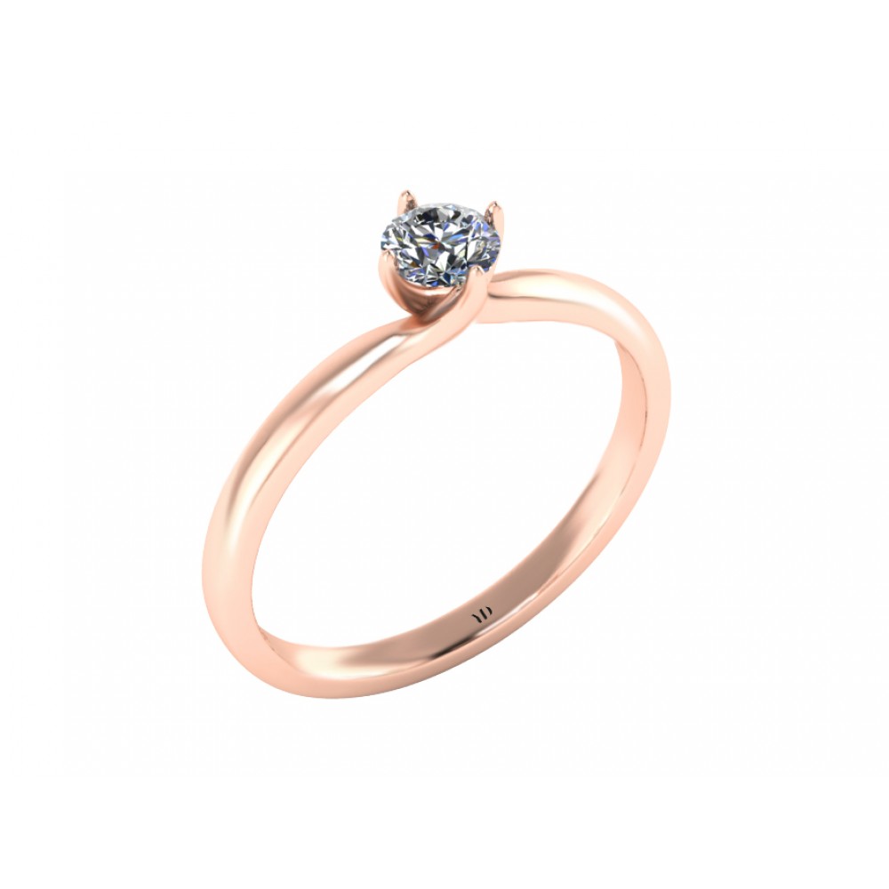 Кольцо для помолвки с бриллиантом "Liana"