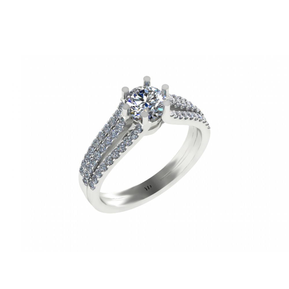 Кольцо для помолвки с бриллиантами "Magnificence"