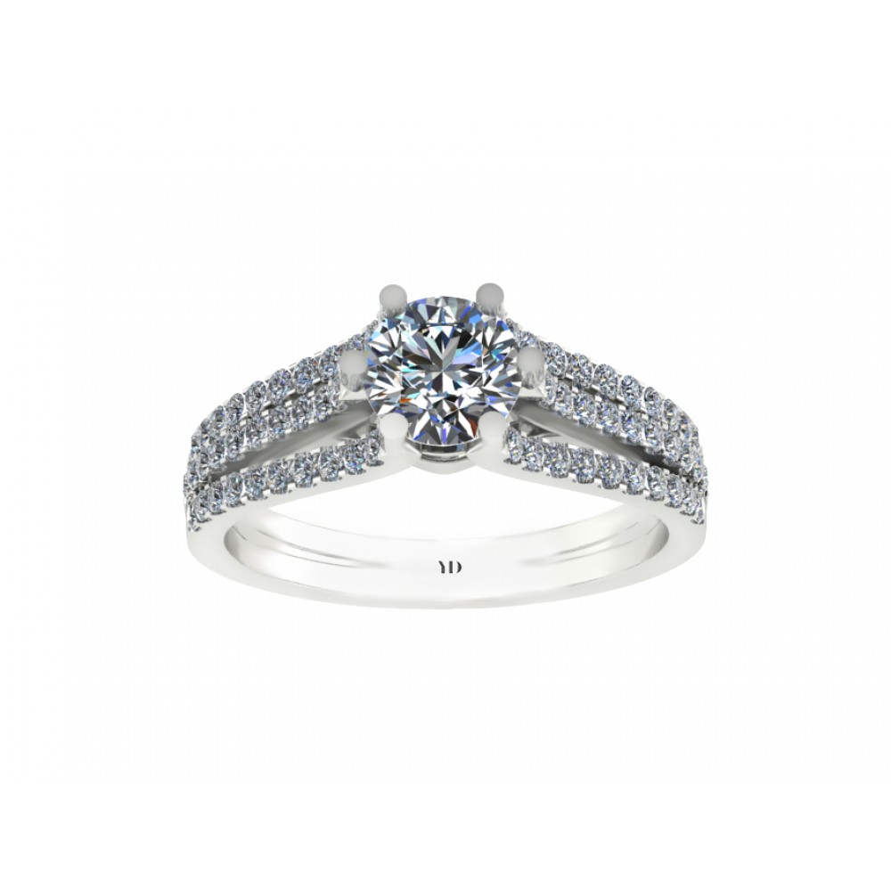 Кольцо для помолвки с бриллиантами "Magnificence"